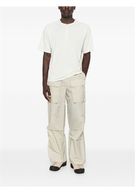 light fl half zip  t-shirt man sage HIKING PATROL | 1017-0794040344